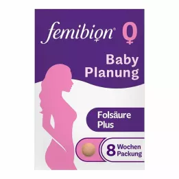 FEMIBION 0 Kūdikių planavimo tablečių, 56 vnt