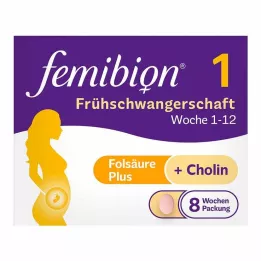 FEMIBION 1 Ankstyvojo nėštumo tabletė, 56 vnt