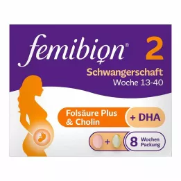 FEMIBION 2 Nėštumo kombinacijų pakuotė, 2X56 vnt