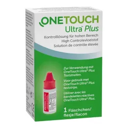 One Touch Ultra Plus kontrolinis tirpalas, didelis, 3,8 ml