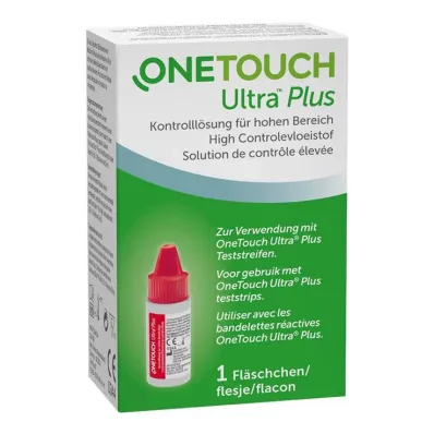 One Touch Ultra Plus kontrolinis tirpalas, didelis, 3,8 ml