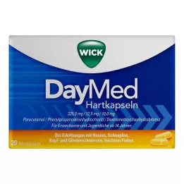 WICK DayMed kietos kapsulės, 20 vnt