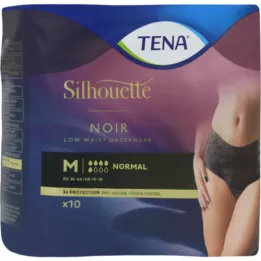 TENA SILHOUETTE normalus M noir, 10 vnt
