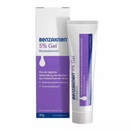BENZAKNEN 5 % gelis, 40 g