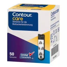 CONTOUR Priežiūros jutikliai, 50 vnt