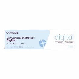 CYCLOTEST Skaitmeninis nėštumo testas 25 mlU/ml, 1 vnt