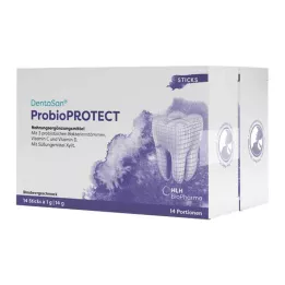 DENTASAN ProbioPROTECT lazdelės, 28 vnt