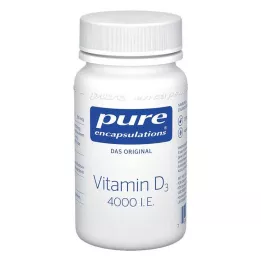 PURE ENCAPSULATIONS Vitaminas D3 4000 TV kapsulės, 30 vnt