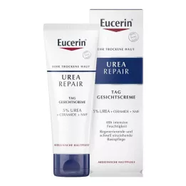 EUCERIN UreaRepair veido kremas 5% dieninis, 50 ml