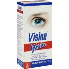VISINE Yxin 0,5 mg/ml akių lašai, 15 ml