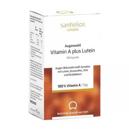 SANHELIOS Augenwohl vitamino A plius liuteino kapsulės, 60 vnt