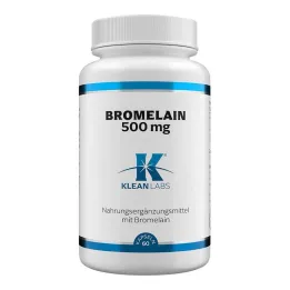 Bromelain 500 mg kapsulės, 60 vnt