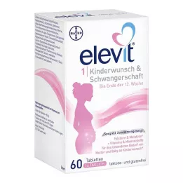 ELEVIT 1 noras turėti vaikų &amp; Nėštumo tabletės, 1X60 St