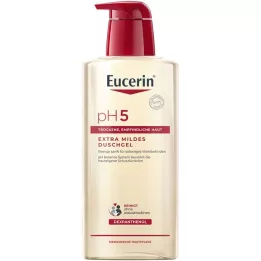 EUCERIN pH5 dušo želė jautriai odai, 400 ml