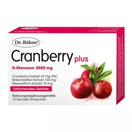 DR.BÖHM Cranberry plus granulės, 10 vnt