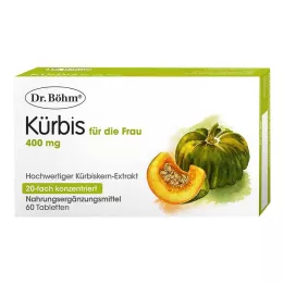 DR.BÖHM Moliūgų moterims tabletės, 60 vnt