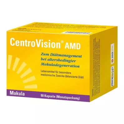 CENTROVISION AMD kapsulės, 90 vnt