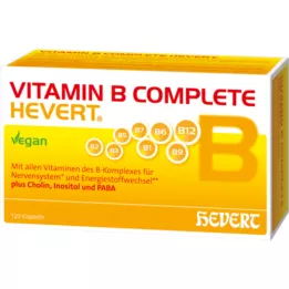 VITAMIN B COMPLETE Hevert kapsulės, 120 vnt
