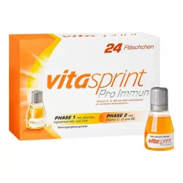 VITASPRINT Pro Immun geriamieji buteliai, 24 vnt