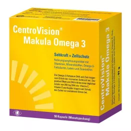 CENTROVISION Makula Omega-3 kapsulės, 90 vnt