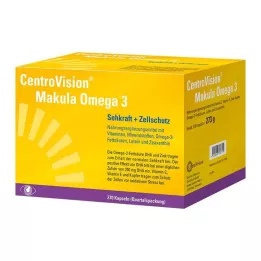 CENTROVISION Makula Omega-3 kapsulės, 270 vnt