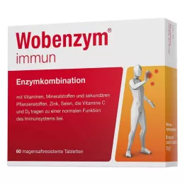 WOBENZYM imuninės skrandyje neirios tabletės, 60 vnt