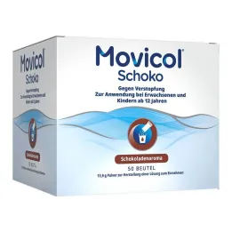 Movicol šokolado milteliai geriamajam žolelių tirpalui, 50 vnt