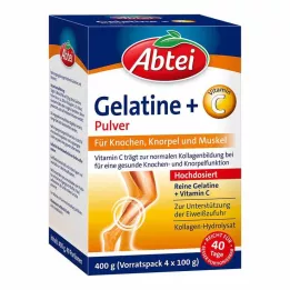 ABTEI Želatina plius vitamino C milteliai, 400 g