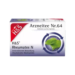 H&S Rheumatee N filtrų maišeliai, 20X2,0 g