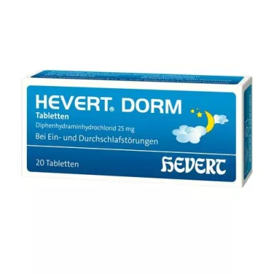 HEVERT DORM Tabletės, 20 vnt HEVERT DORM Tabletės, 20 vnt