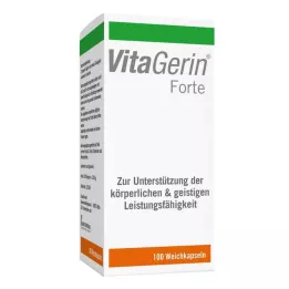 VITA GERIN Forte minkštos kapsulės, 100 vnt