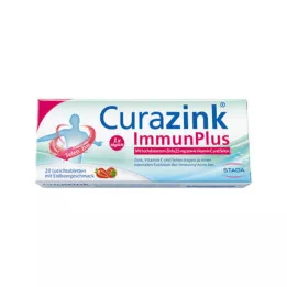 CURAZINK ImmunPlus pastilės, 20 vnt