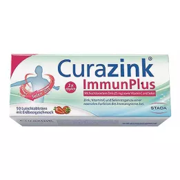 CURAZINK ImmunPlus pastilės, 50 vnt
