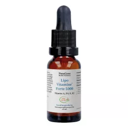 LIPOVITAMINE Forte 5000 aliejus, 20 ml