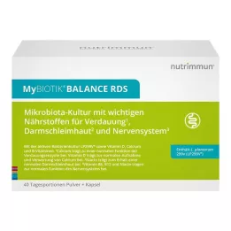 MYBIOTIK BALANCE RDS 40x2 g Plv.+40 kapsulių, 1 P