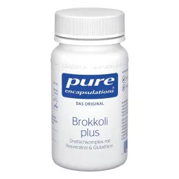 PURE ENCAPSULATIONS Broccoli plus kapsulės, 30 vnt