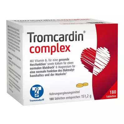 TROMCARDIN kompleksinės tabletės, 180 vnt TROMCARDIN kompleksinės tabletės, 180 vnt