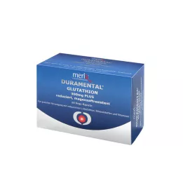 DURAMENTAL Glutationas 300 mg PLUS skrandyje neirios kapsulės, 60 vnt