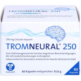 TROMNEURAL 250 kapsulių, 80 vnt