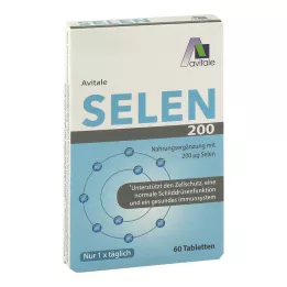SELEN 200 µg tabletės, 60 vnt