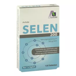 SELEN 200 µg tabletės, 120 vnt