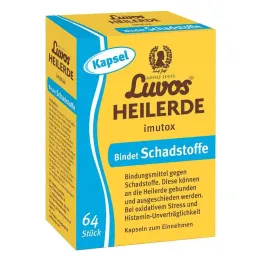 Luvos gydomojo molio Imutox kapsulės (64 vnt.)