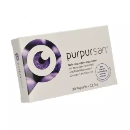 PURPURSAN Minkštos kapsulės, 30 vnt