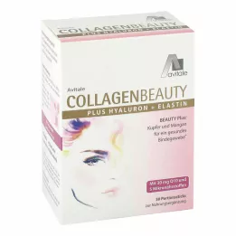 COLLAGENBEAUTY plius Hyaluron+Elastin Sticks, 30 vnt