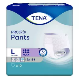 TENA PANTS maxi L vienkartinės kelnės, 10 vnt