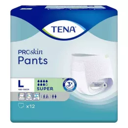 TENA PANTS Super L vienkartinės kelnės, 12 vnt