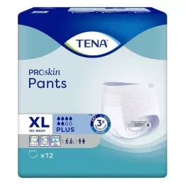 TENA PANTS plius XL vienkartinės kelnės, 12 vnt