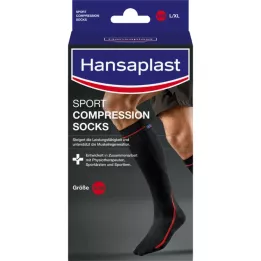 HANSAPLAST Sportinės kompresinės kojinės M dydis, 2 vnt