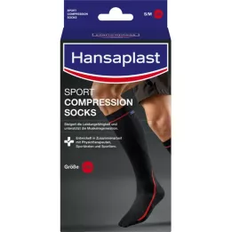 HANSAPLAST Sportinės kompresinės kojinės L dydis, 2 vnt