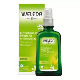 WELEDA Citrusinių vaisių gaivinantis priežiūros aliejus, 100 ml